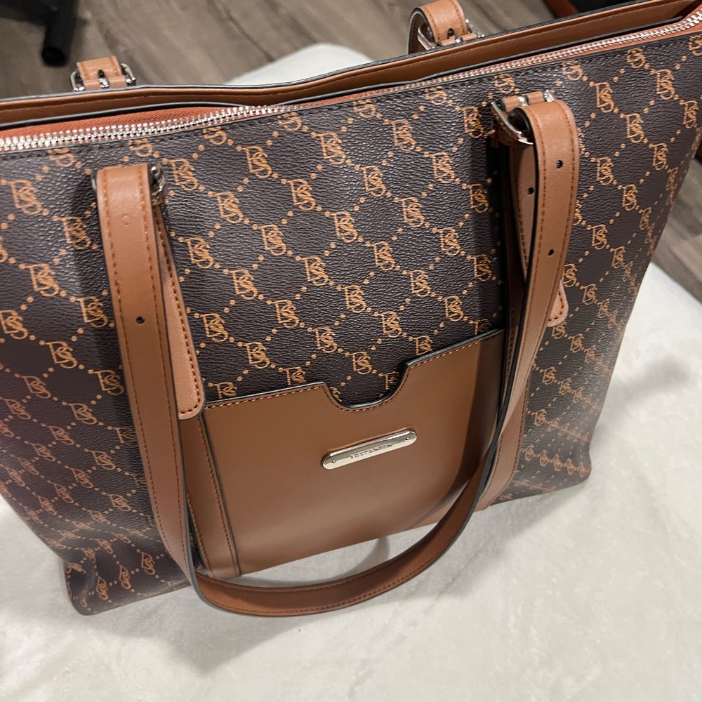 Bostanten Brown Monogram  Labtop-Tote